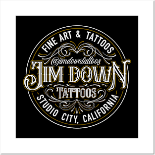 Jim Down Tattoos 2023 Posters and Art